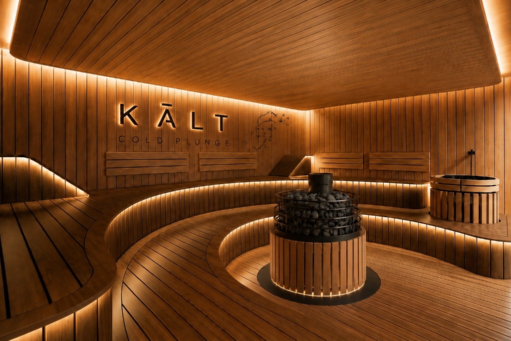 Circular Sauna at KALT